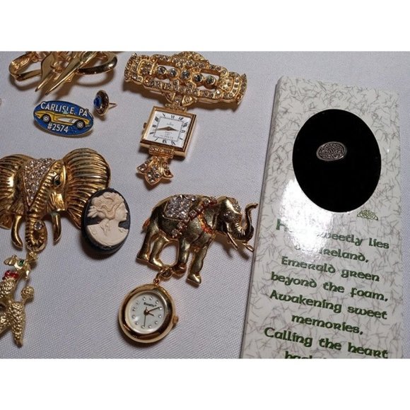 Mixed Lot of Various Vintage Decorative Pins/Brooches (6d7)‎ - Picture 5 of 7